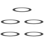 adecuado para Anillos de Árbol Plano 5 pcs Negro Ø90 / 120 cm en Macetas y jardineras | Comprar online en Foru.es