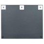Espejo de pared sin marco con luces LED rectangular de vidrio en Espejos | Comprar online en Foru.es