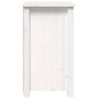 Mesita de noche madera maciza de pino blanco 40x35x61,5 cm de vidaXL, Mesitas de noche - Ref: Foro24-813701, Precio: 73,82 €,...