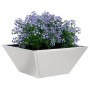 Maceta para Jardín Plateado 35 x 35 x 15 cm Acero inoxidable en Macetas y jardineras | Comprar online en Foru.es