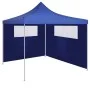 Gazebo side walls with windows 2 units blue by vidaXL, Accessories for pavilions and gazebos - Ref: Foro24-3070426, Price: 25...