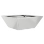 Maceta para Jardín Plateado 40 x 40 x 15 cm Acero Galvanizado en Macetas y jardineras | Comprar online en Foru.es