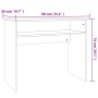 Escritorio madera contrachapada color roble Sonoma 90x50x74 cm de vidaXL, Escritorios - Ref: Foro24-801173, Precio: 73,27 €, ...