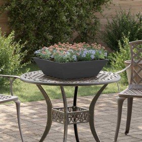 Maceta para Jardín Negro 50 x 50 x 15 cm Acero laminado en frío en Macetas y jardineras | Comprar online en Foru.es