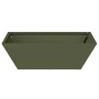 Maceta para Jardín 5 pcs Verde Oliva 50 x 50 x 15 cm en Macetas y jardineras | Comprar online en Foru.es