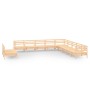 Juego de muebles de jardín 11 piezas madera maciza de pino de vidaXL, Conjuntos de jardín - Ref: Foro24-3083144, Precio: 488,...
