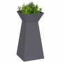 Maceta Pilar 2 pcs Antracita 35 x 35 x 73 cm en Macetas y jardineras | Comprar online en Foru.es
