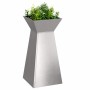 Maceta Pilar 2 pcs Plateado 35 x 35 x 73 cm en Macetas y jardineras | Comprar online en Foru.es