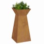 Maceta Pilar Plateado 35 x 35 x 73 cm en Macetas y jardineras | Comprar online en Foru.es