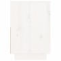 Mesita de noche madera maciza de pino blanco 60x34x51 cm de vidaXL, Mesitas de noche - Ref: Foro24-814376, Precio: 64,01 €, D...