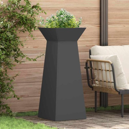 Maceta Pilar Negro 40 x 40 x 100 cm en Macetas y jardineras | Comprar online en Foru.es