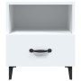 Mesitas de noche 2 unidades madera contrachapada blanca de vidaXL, Mesitas de noche - Ref: Foro24-812025, Precio: 63,80 €, De...