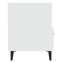 Mesitas de noche 2 unidades madera contrachapada blanca de vidaXL, Mesitas de noche - Ref: Foro24-812025, Precio: 63,80 €, De...