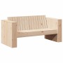 Sofá de jardín Marrón 134 x 60 x 62 cm Madera de pino macizo en Sofás de exterior | Comprar online en Foru.es