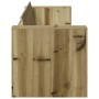 Sofá de jardín Marrón 185,5 x 60 x 62 cm Madera de pino macizo en Sofás de exterior | Comprar online en Foru.es
