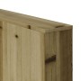 Sofá de jardín Marrón 185,5 x 60 x 62 cm Madera de pino macizo en Sofás de exterior | Comprar online en Foru.es