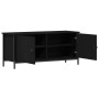 Gabinete de TV Roble Negro 100 x 35 x 45 cm en Muebles TV | Comprar online en Foru.es