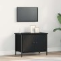 Gabinete de TV Roble Negro 60 x 35 x 45 cm Madera contrachapada en Muebles TV | Comprar online en Foru.es
