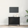 Gabinete de TV Roble Negro 60 x 35 x 45 cm Madera contrachapada en Muebles TV | Comprar online en Foru.es