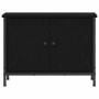 Gabinete de TV Roble Negro 60 x 35 x 45 cm Madera contrachapada en Muebles TV | Comprar online en Foru.es
