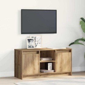 Unidades de TV Marrón 100 x 34 x 50 cm Madera contrachapada en Muebles TV | Comprar online en Foru.es