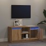 Unidades de TV Marrón 100 x 34 x 50 cm Madera contrachapada en Muebles TV | Comprar online en Foru.es