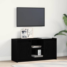 Unidades de TV Negro 100 x 34 x 50 cm Madera contrachapada en Muebles TV | Comprar online en Foru.es