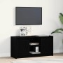 Unidades de TV Negro 100 x 34 x 50 cm Madera contrachapada en Muebles TV | Comprar online en Foru.es