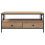 Mesa de Café with Drawer Roble artisan 100 x 51 x 45 cm en Mesas de centro | Comprar online en Foru.es