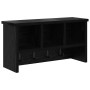 Perchero de pared con estante Roble negro 50 x 16 x 26 cm en Estanterías | Comprar online en Foru.es