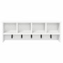 Perchero de pared Blanco 75 x 16 x 26 cm Madera contrachapada en Estanterías | Comprar online en Foru.es