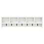 Perchero de pared Blanco 100 x 16 x 26 cm Madera contrachapada en Estanterías | Comprar online en Foru.es