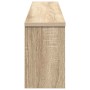 Perchero de pared con estante Roble Sonoma 100 x 16 x 26 cm en Estanterías | Comprar online en Foru.es