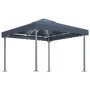 Cenador con tira de luces LED aluminio antracita 300x300 cm de vidaXL, Carpas y cenadores - Ref: Foro24-3070343, Precio: 371,...