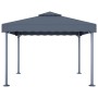 Cenador con tira de luces LED aluminio antracita 300x300 cm de vidaXL, Carpas y cenadores - Ref: Foro24-3070343, Precio: 371,...