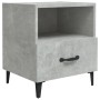 Mesita de noche madera contrachapada gris hormigón de vidaXL, Mesitas de noche - Ref: Foro24-812032, Precio: 42,24 €, Descuen...