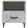 Mesita de noche madera contrachapada gris hormigón de vidaXL, Mesitas de noche - Ref: Foro24-812032, Precio: 42,24 €, Descuen...