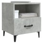 Mesita de noche madera contrachapada gris hormigón de vidaXL, Mesitas de noche - Ref: Foro24-812032, Precio: 42,24 €, Descuen...