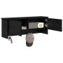Perchero de pared con estante Roble Negro 80 x 20 x 30 cm en Estanterías | Comprar online en Foru.es