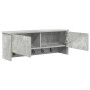 Perchero de pared con estante Gris Concreto 80 x 20 x 30 cm en Estanterías | Comprar online en Foru.es