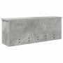 Perchero de pared con estante Gris Concreto 80 x 20 x 30 cm en Estanterías | Comprar online en Foru.es