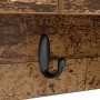 Perchero de pared con estante Madera vieja 80 x 20 x 30 cm en Estanterías | Comprar online en Foru.es