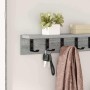 Perchero de pared Gris Sonoma 60 x 10,5 x 10,5 cm en Estanterías | Comprar online en Foru.es