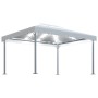 Cenador con tira de luces LED aluminio crema 400x300 cm de vidaXL, Carpas y cenadores - Ref: Foro24-3070351, Precio: 400,74 €...