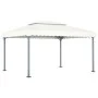 Cenador con tira de luces LED aluminio crema 400x300 cm de vidaXL, Carpas y cenadores - Ref: Foro24-3070351, Precio: 394,00 €...
