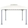 Cenador con tira de luces LED aluminio crema 400x300 cm de vidaXL, Carpas y cenadores - Ref: Foro24-3070351, Precio: 394,00 €...