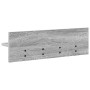 Perchero de pared Gris Sonoma 60 x 10,5 x 18 cm en Estanterías | Comprar online en Foru.es