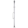 Ducha de jardín con base marrón 220 cm aluminio de vidaXL, Accesorios para piscinas y spa - Ref: Foro24-3070781, Precio: 273,...