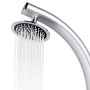 Ducha de jardín con base marrón 220 cm aluminio de vidaXL, Accesorios para piscinas y spa - Ref: Foro24-3070781, Precio: 273,...