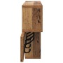 Perchero de pared con estante Madera vieja 100 x 12 x 43,5 cm en Estanterías | Comprar online en Foru.es